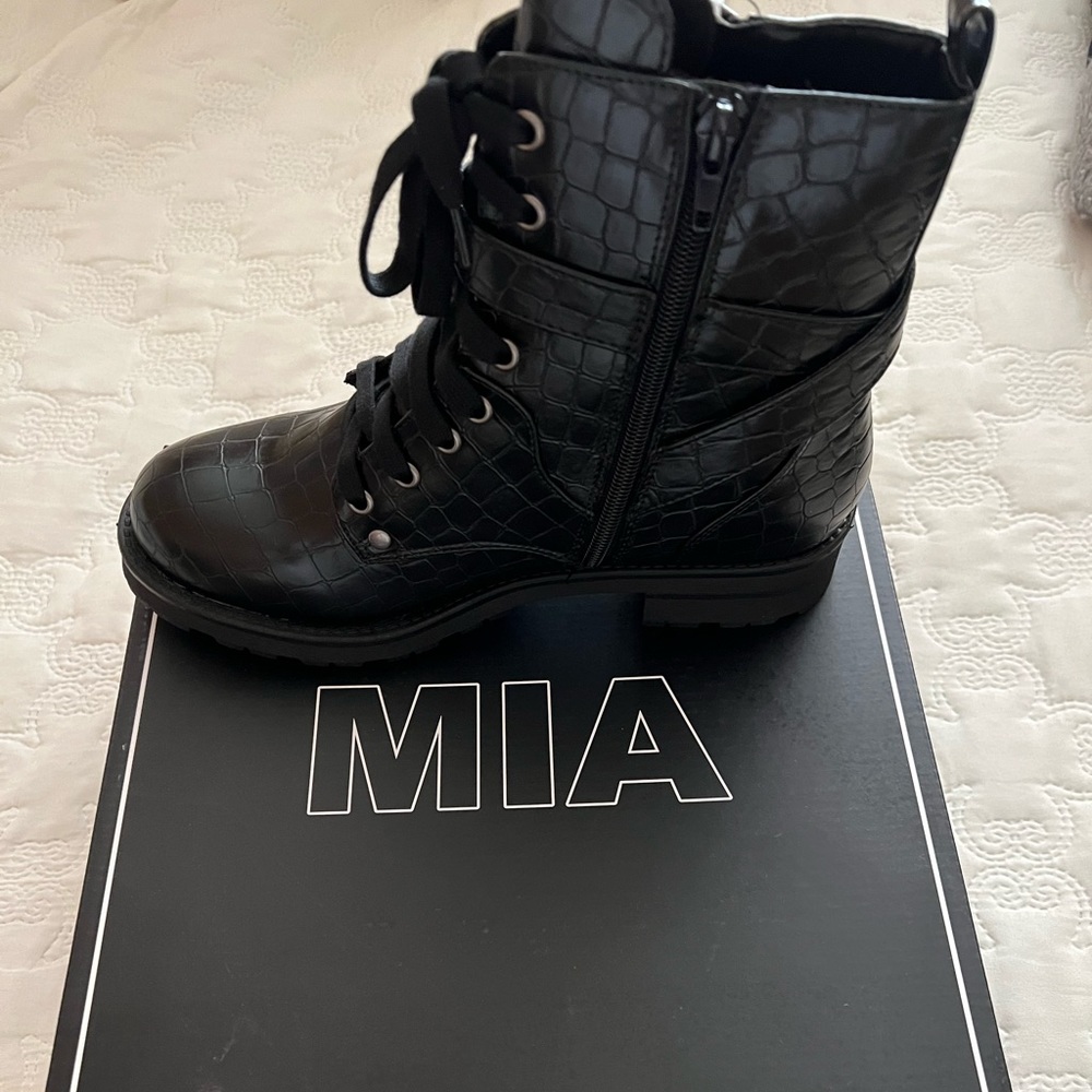 Mia Marcell Combat Boot